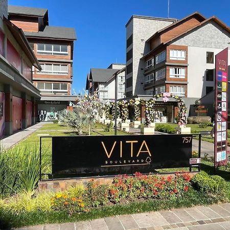 Loft Novo Aconchegante A 500M Da Rua Coberta Apartment Gramado Luaran gambar