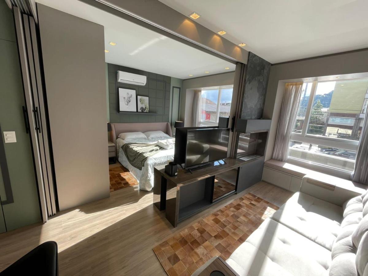Loft Novo Aconchegante A 500M Da Rua Coberta Apartment Gramado Luaran gambar
