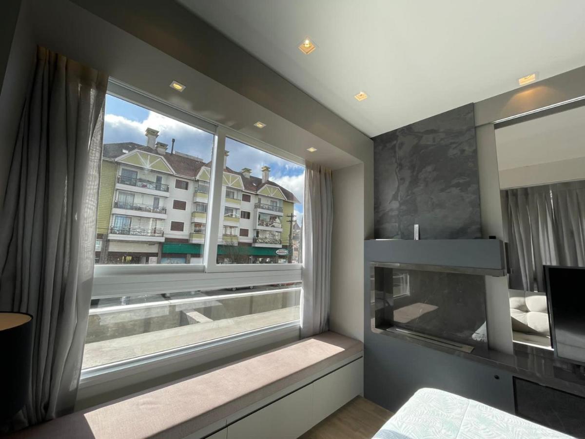 Loft Novo Aconchegante A 500M Da Rua Coberta Apartment Gramado Luaran gambar