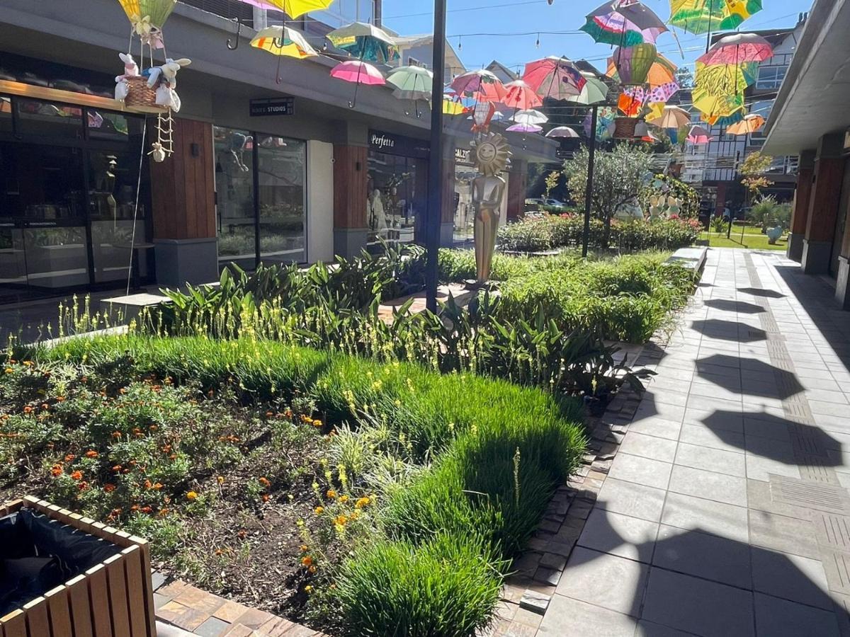 Loft Novo Aconchegante A 500M Da Rua Coberta Apartment Gramado Luaran gambar