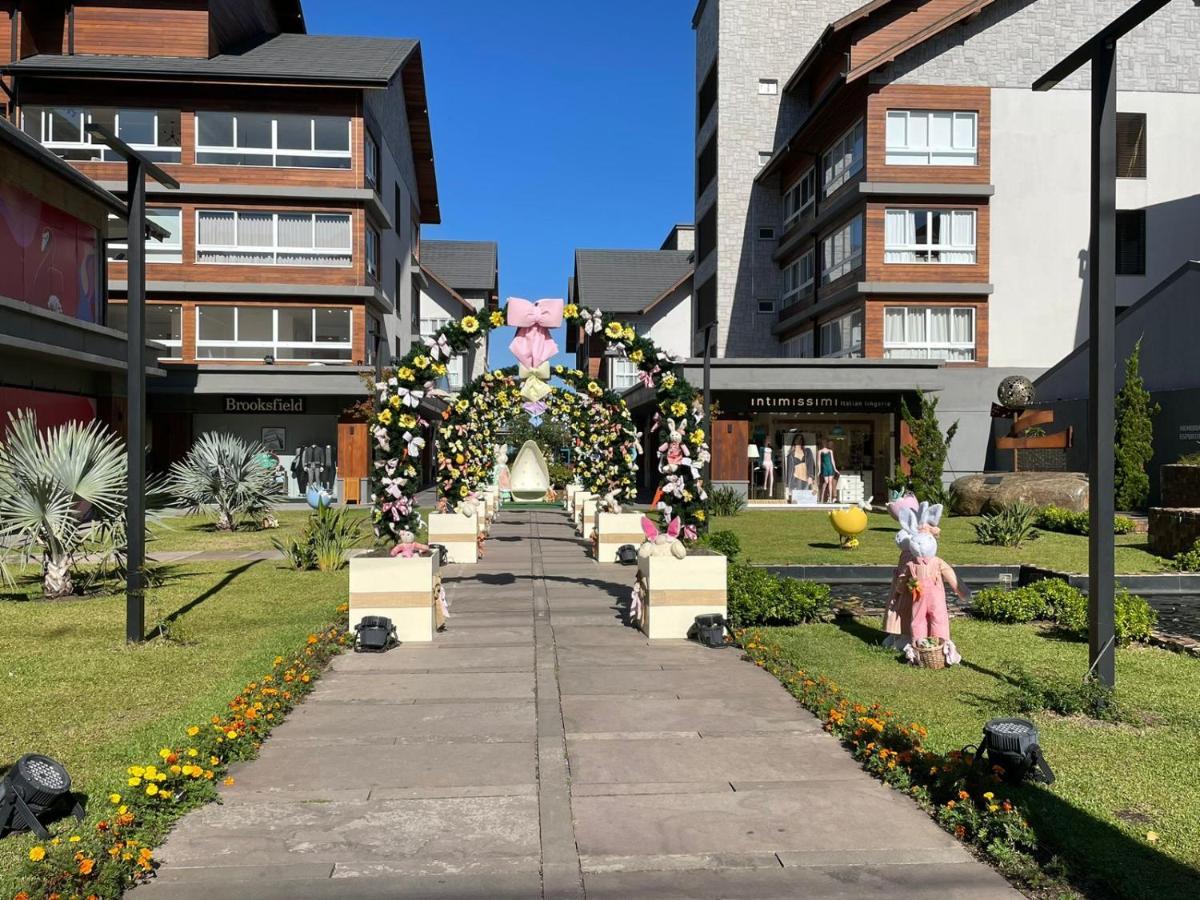 Loft Novo Aconchegante A 500M Da Rua Coberta Apartment Gramado Luaran gambar